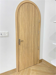 Cửa nhựa Composite uốn vòm